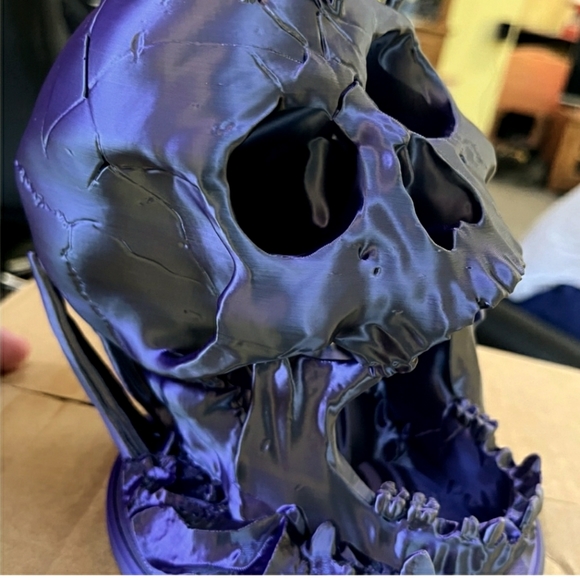 Skull Dice Tower - 3D Printed - Picture 2 of 5